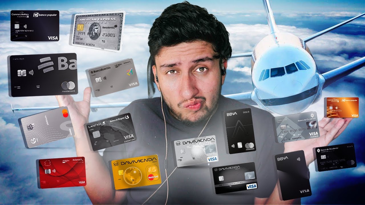 15 mejores tarjetas de credito para viajar en Colombia