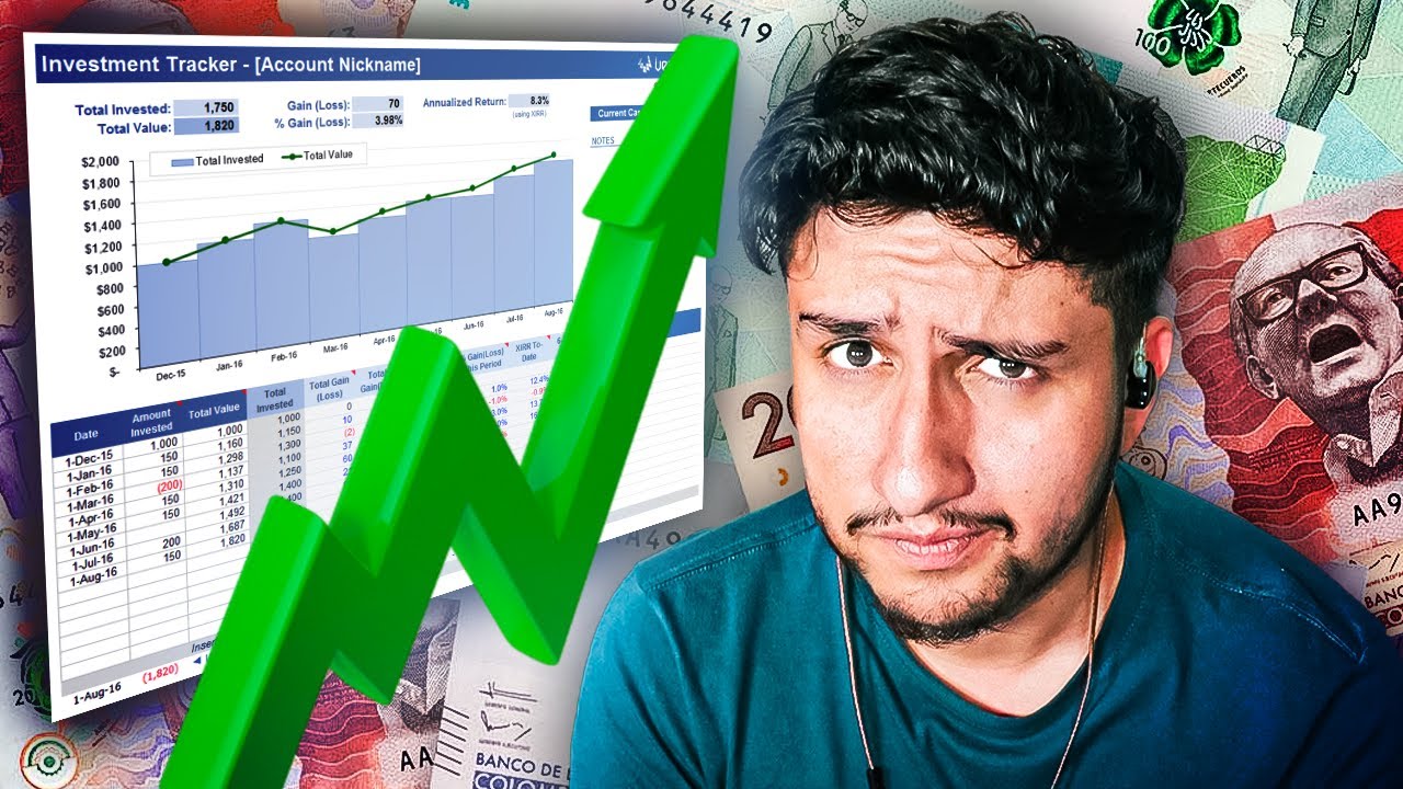 Como organizar tus inversiones en Excel paso a paso